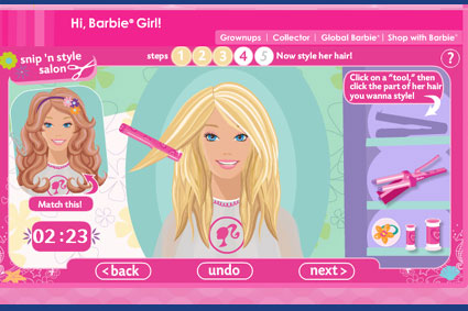 hi barbie games