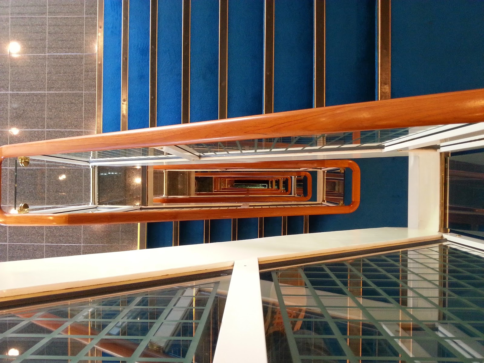 Hurtigruten MS Nordlys - Stairwell