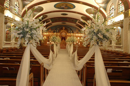 And traditional Church Wedding Decoration is mostly based on adding lace And traditional Church Wedding Decoration is mostly based on adding lace