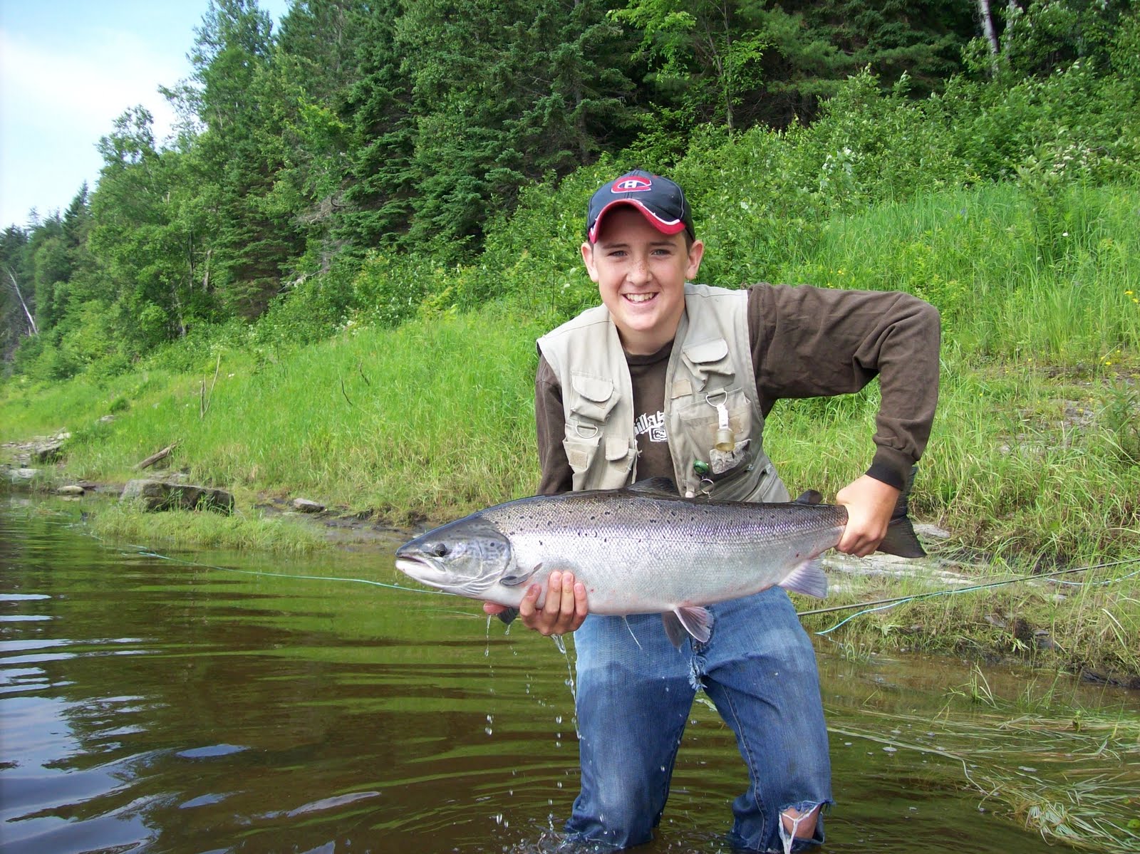 Rod's Miramichi Fishing Reports Miramichi River levels are good for August