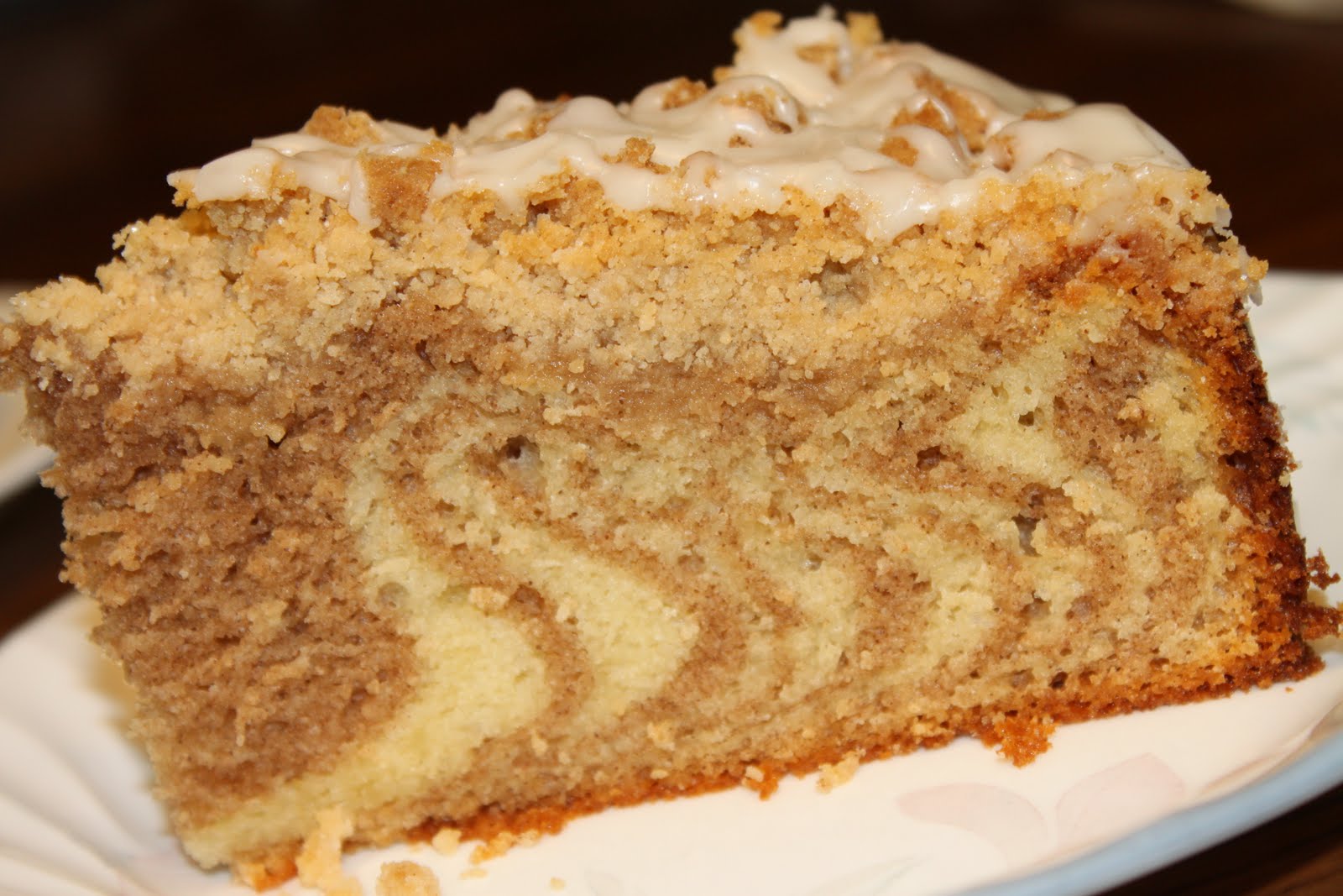 My View From The Avenue Cinnamon Swirl Coffee Cake