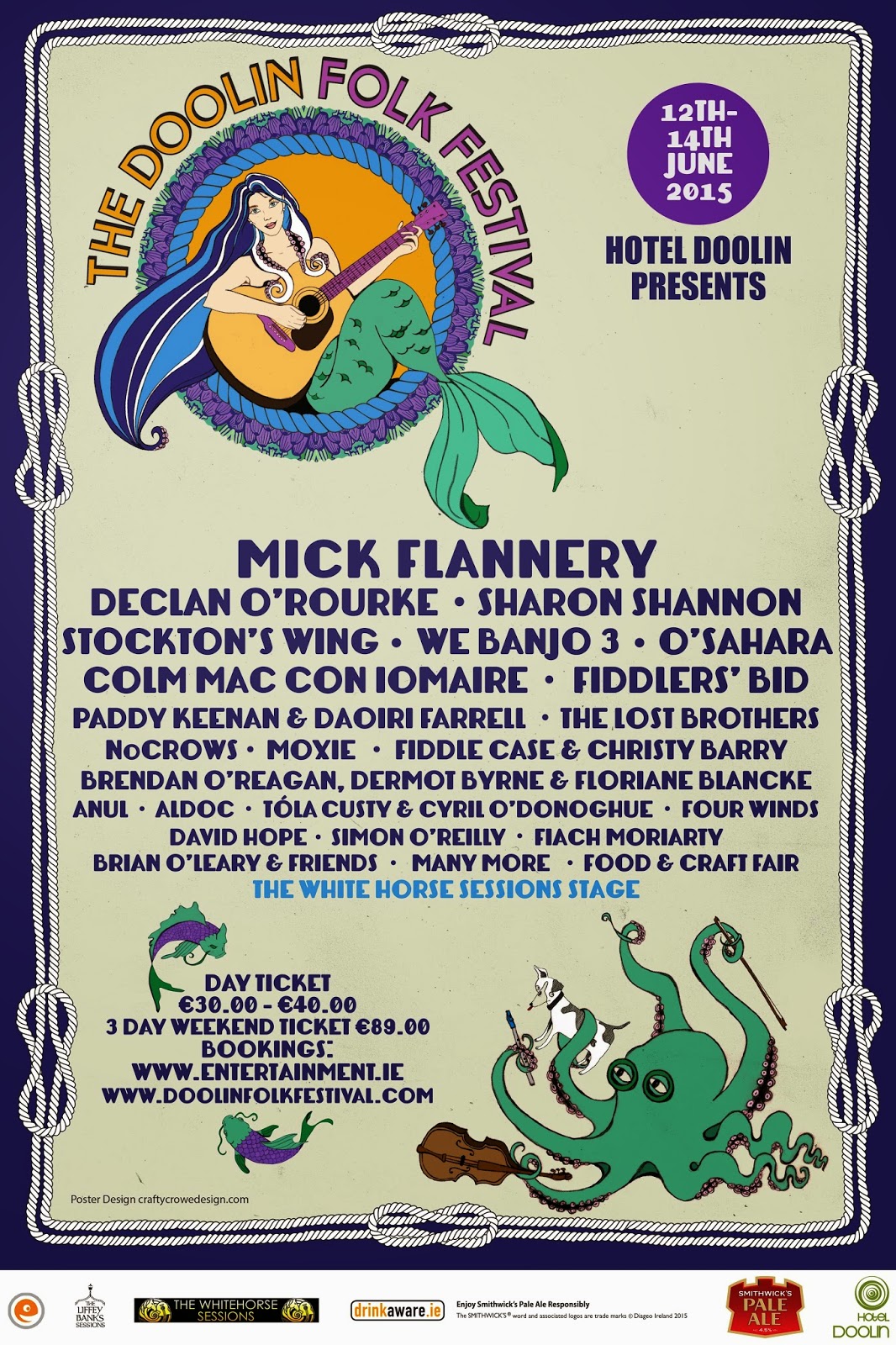 Doolin Folk Festival line-up announced Doolin Folk Festival line-up announced