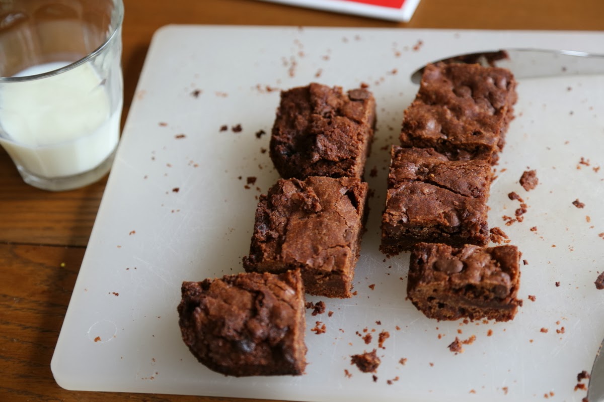113 grams of butter The Chewy Brownie!
