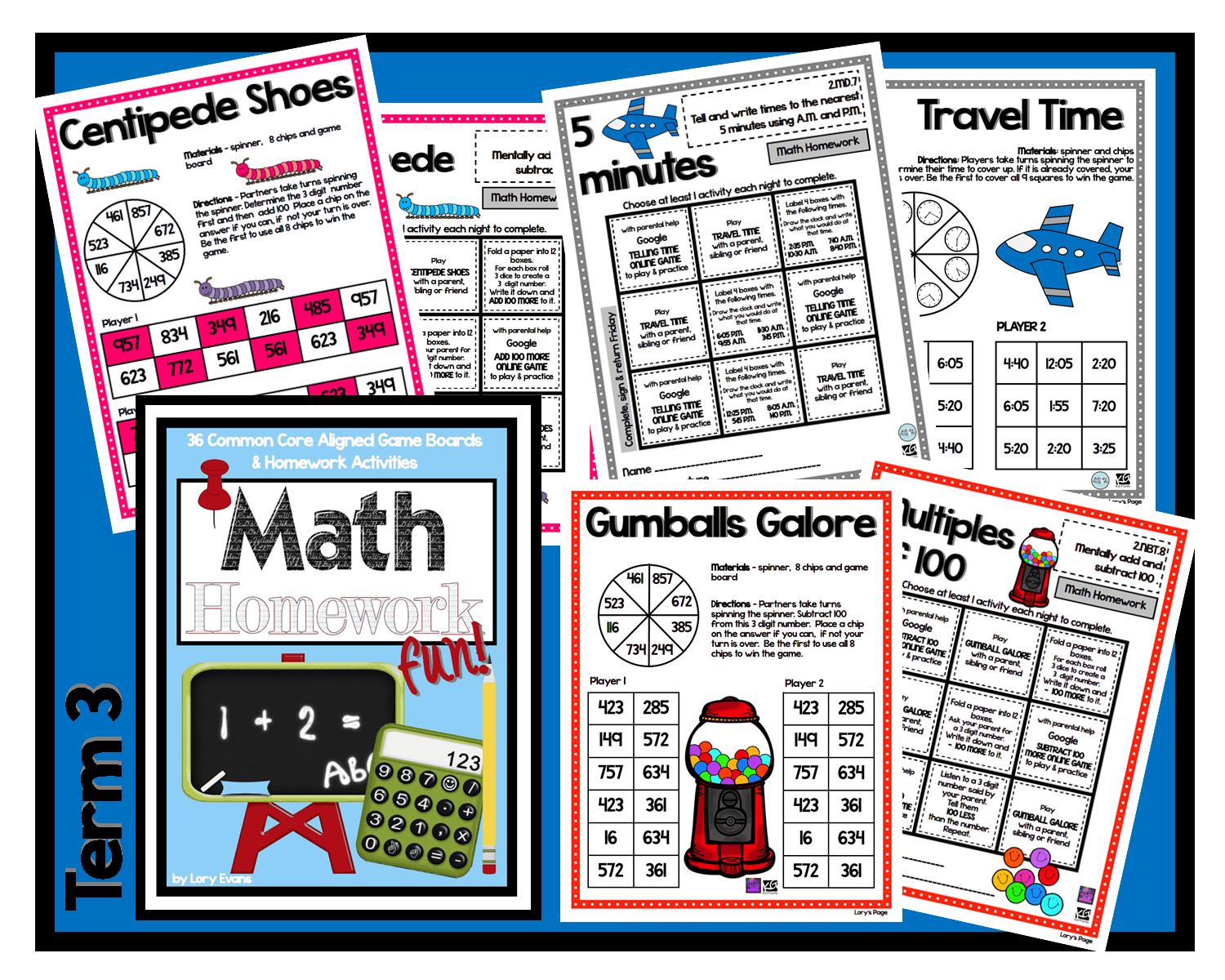 Math homework answers image