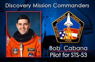 Bob Cabana 1992 (STS-53 now Director of Kennedy Space Centre). NASA 2012.
