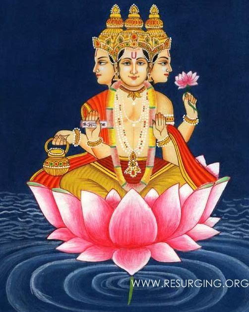 Lord Brahma about the God of Creater THE HINDU PORTAL Spiritual