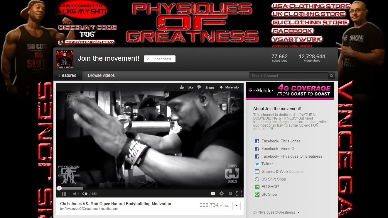 Frugal Fitness TOP 25 BEST YOUTUBE FITNESS CHANNEL CREATORS