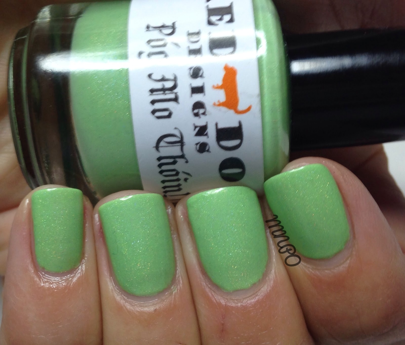 My Nail Polish Obsession Glitter Week Day 5, Red Dog Designs (part 2)