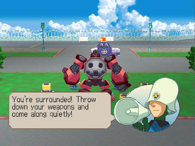The police are coming after Tron Bonne and her servebots