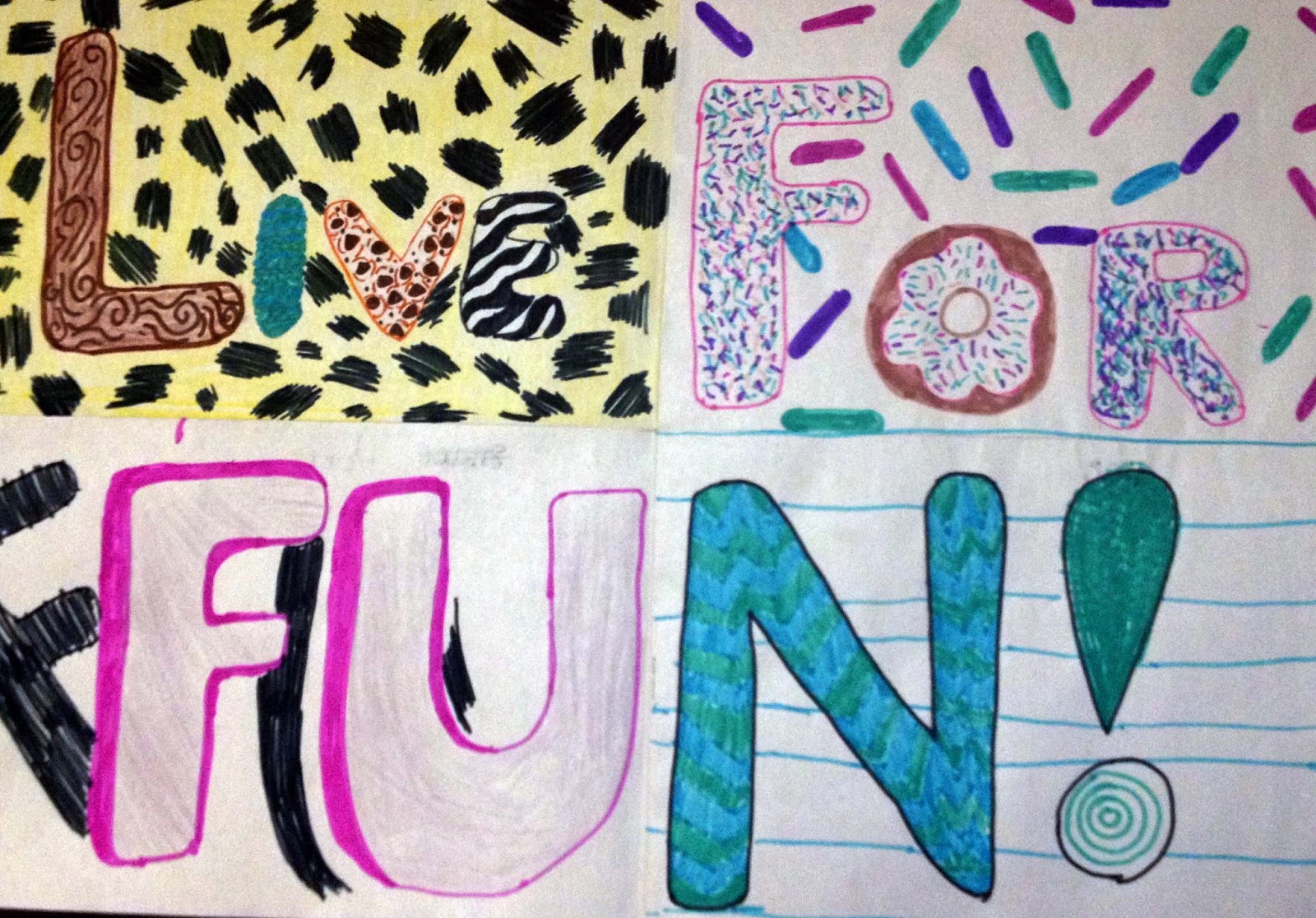 Ms.Mejia's Art Teaching Adventures Elements of art, 3 word sentence