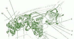 FORD Fuse Box Diagram: Fuse Box Ford 1997 Escort Under Hood Diagram