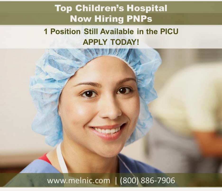 Jobs! Nurse Practitioner and Physician Assistant Top Children's