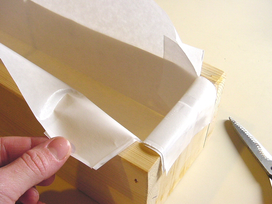 Larson Farm Naturals Line a Soap Mold