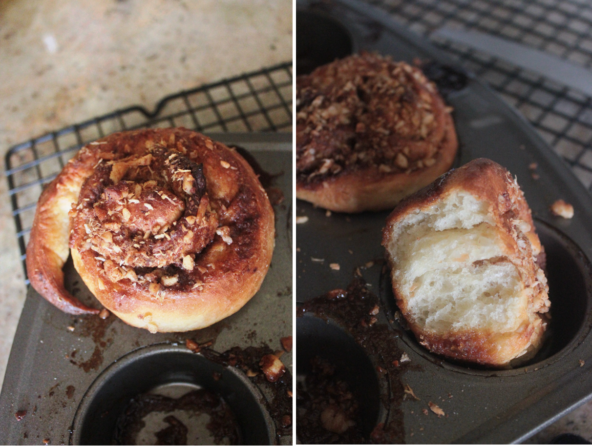 SquirrelsnSweets Macadamia and Toasted Coconut Sticky Buns