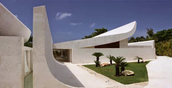 Idyllic Caribbean House Design Curved Roof As Peaceful Caribbean Vacation House Top 7 Unique House Design