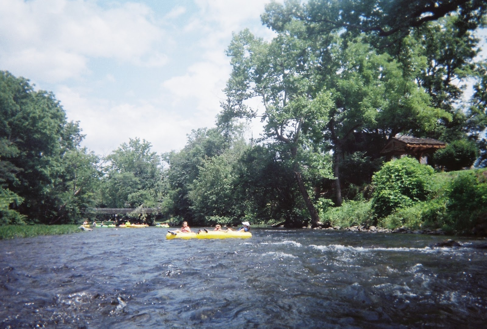 Frugal Family Travelers White Water Tubing!!