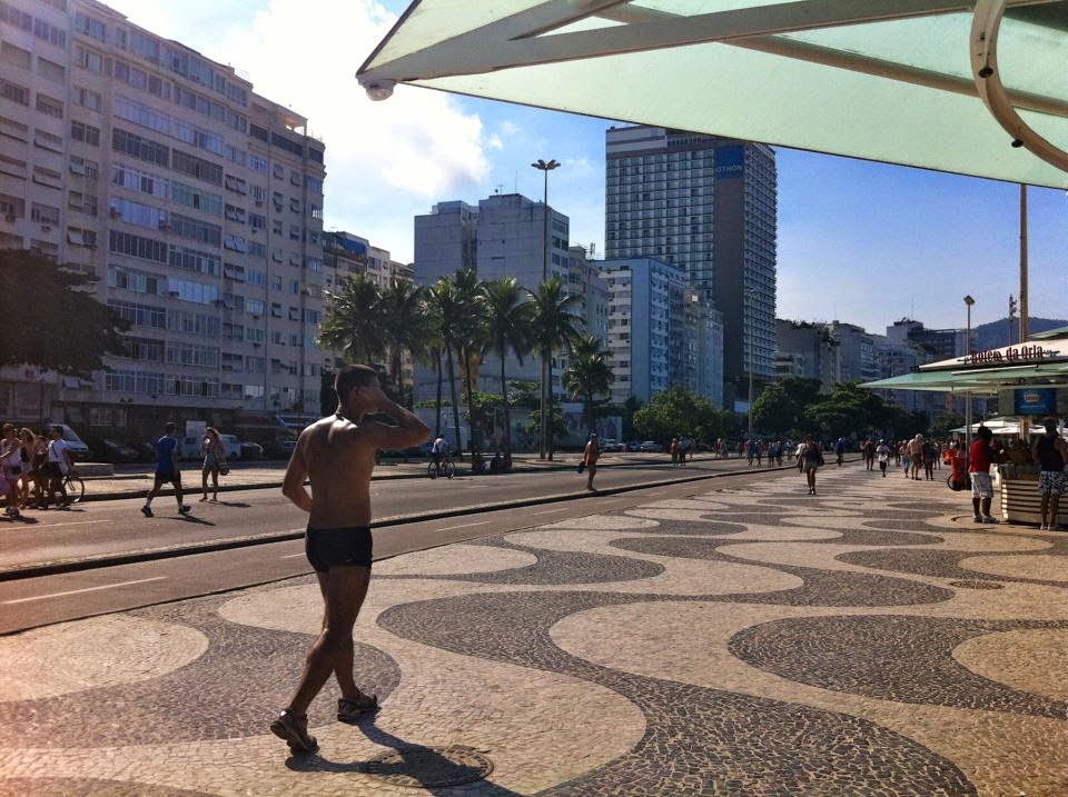 Copacobana's famous pavements