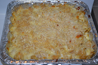 finished side dish finished baked crawfish mac and cheese |Cordier Crawfish Mac Recipe