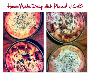 Homemade deep Dish Pizza! *Home Edition*