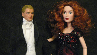 Фото кукол барби знаменитостей - Роуз и Джек из Титаника