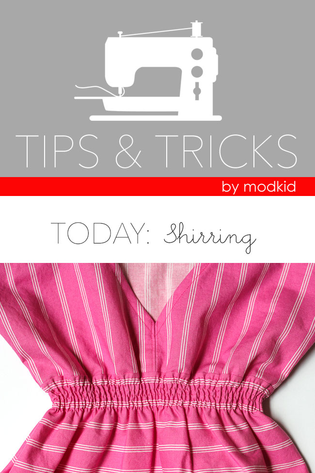 MODKIDBOUTIQUE Tips & Tricks Shirring with Elastic Thread