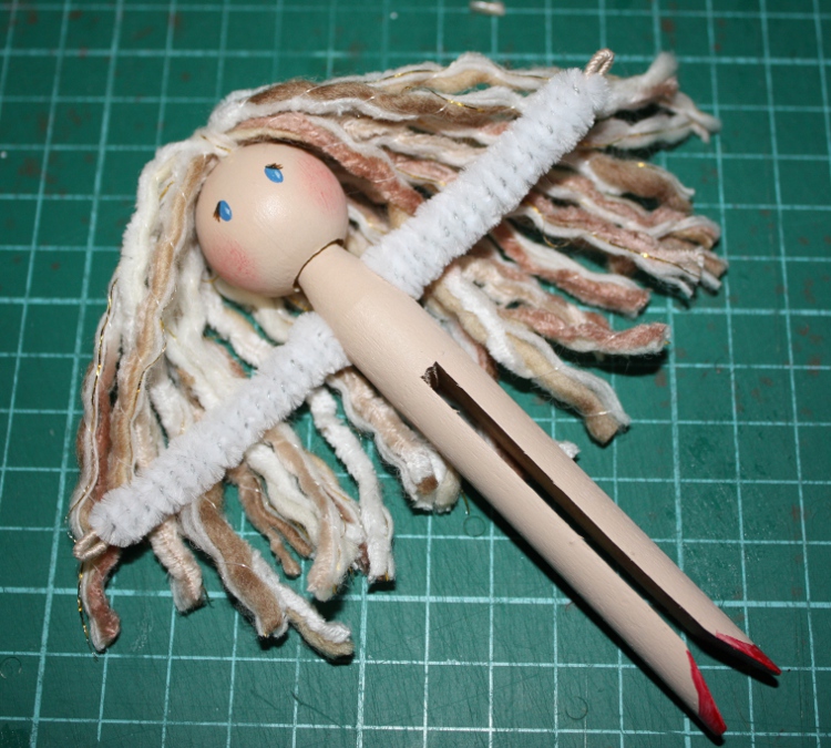DIY Clothespin Doll - 12 Wooden Dolls - Wooden Clothespins Dolls