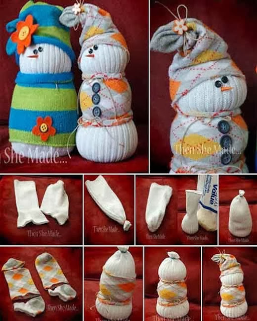 sock snowman