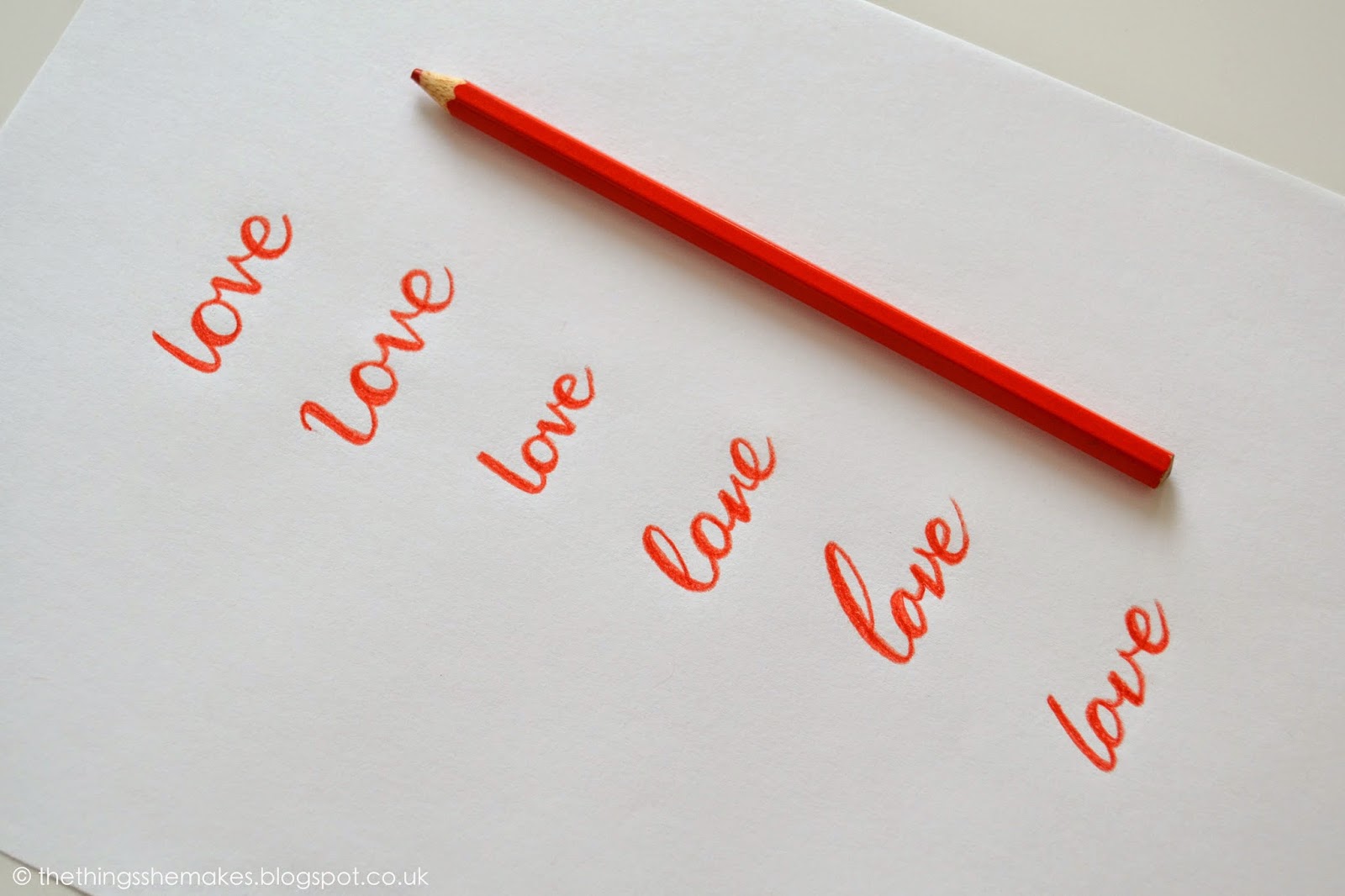 Decorative Writing Part 1 The Things She Makes