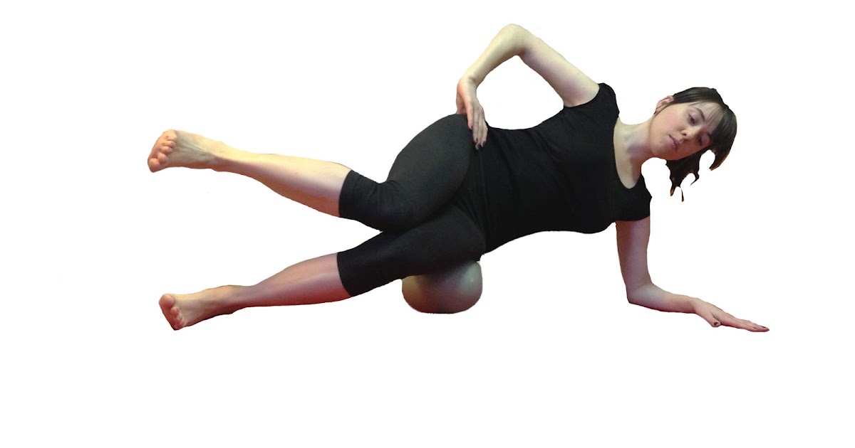 Exercise of the Day Day 304 Clam with Internal Rotation with Squishy