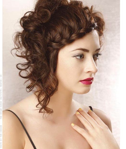 Curly Hairstyles for Short Hair for Perfect Prom Hairstyles