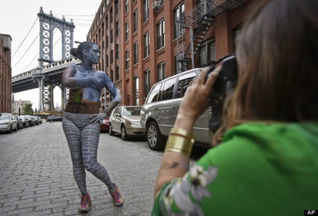 body painting, New-york landscaping
