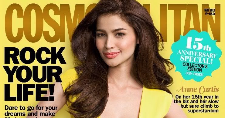 Beauty + Fashion + Everything: Cosmopolitan Philippines May 2012 Cover