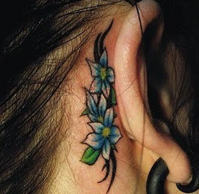 ear tattoo