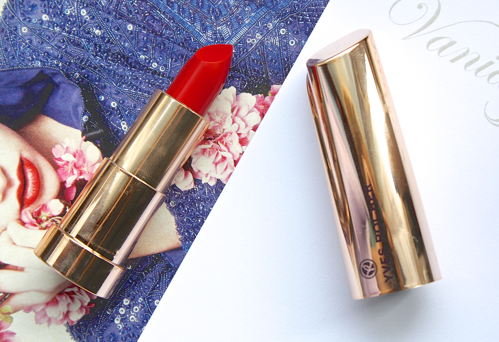 Throw me Something Beautiful: Yves Rocher 'Grand Rouge' Lipstick Review