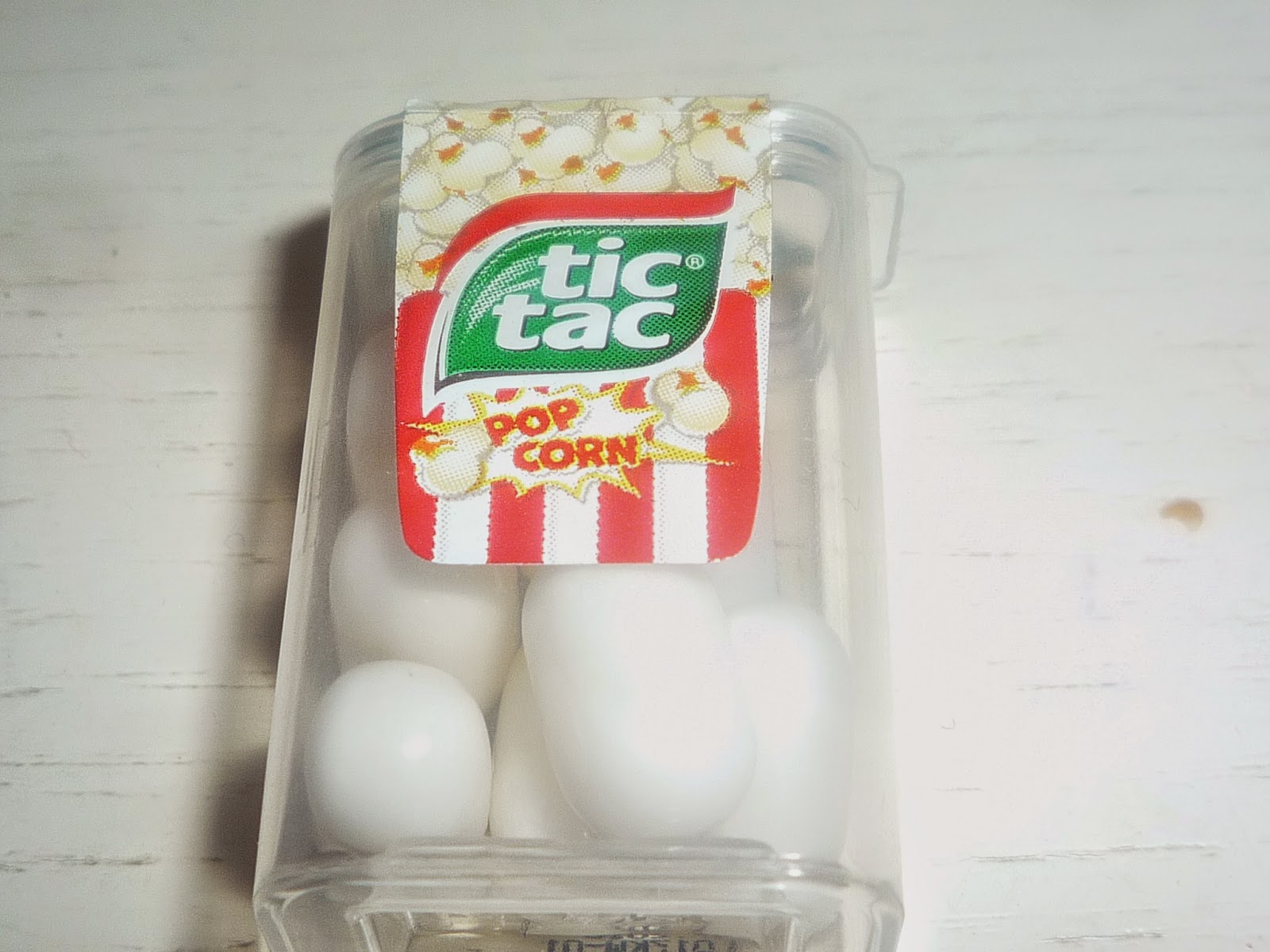 izatestuje Nowy smak Tic Tac popcorn!!