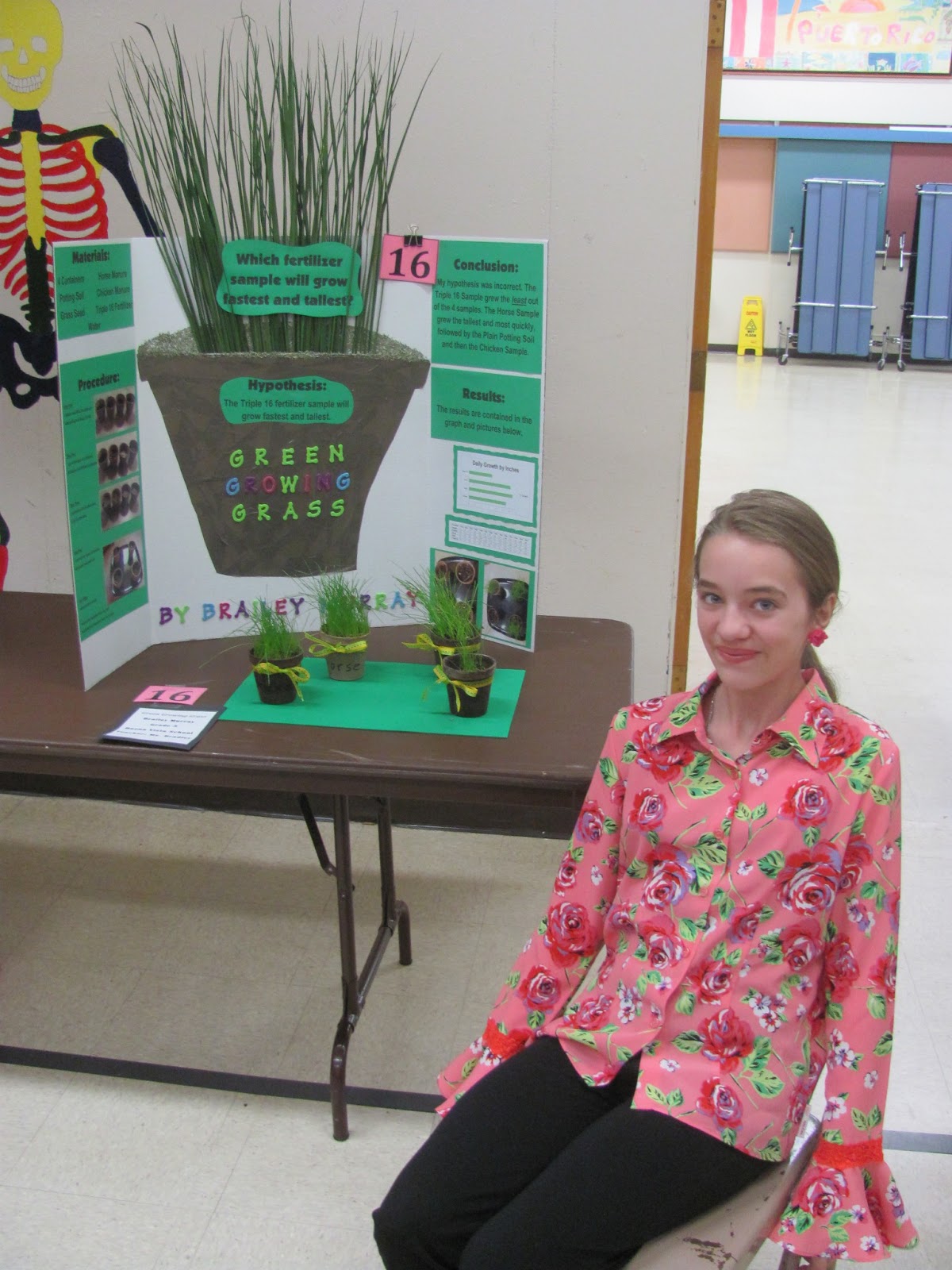 life and times of the 4 b's: brailey's fifth grade science fair