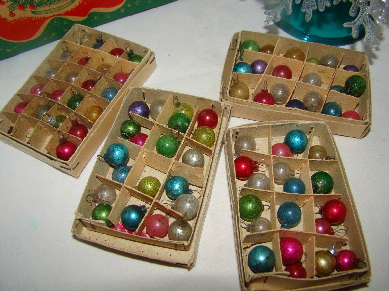 gold country girls Vintage Plastic Christmas Trees