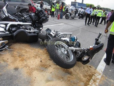 Kemalangan Konvoi Superbike NKVE
