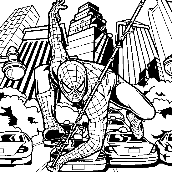 Spiderman Coloring Pages Spiderman Coloring Pages