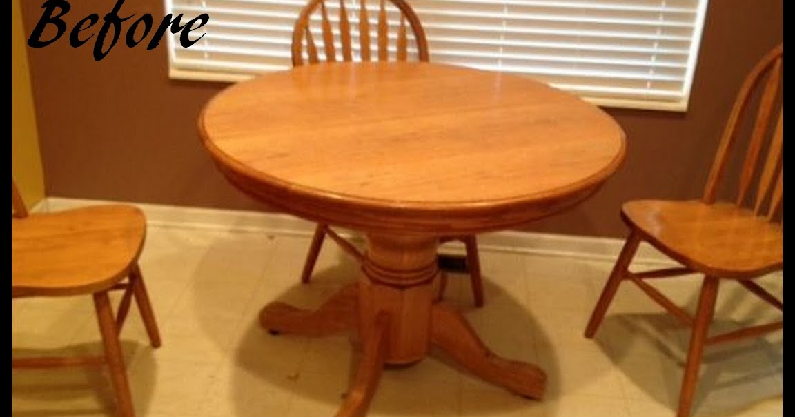 new latte life Kitchen table redo