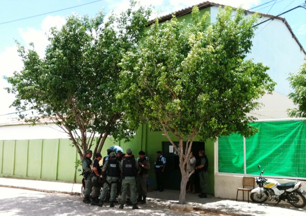 Cadeia de Quixeramobim. foto reprodução Diário do Sertão Central.