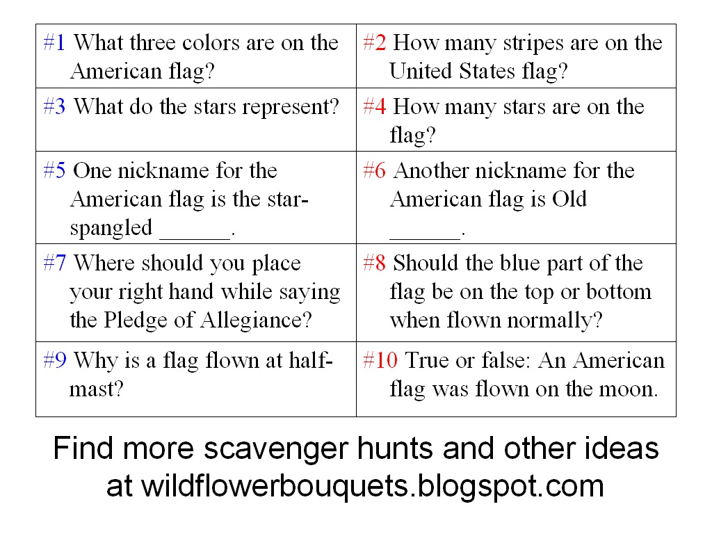 Wildflower Bouquets Enjoy Simple Pleasures Katrena's American Flag