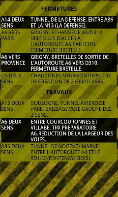 Application Routes Barrées Application Routes Barrées