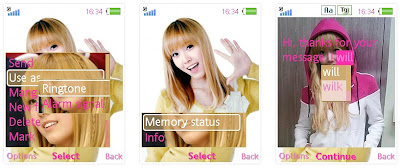Jessica@少女時代SonyEricsson手機主題for Elm/Hazel/Yari/W20﹝240x320﹞