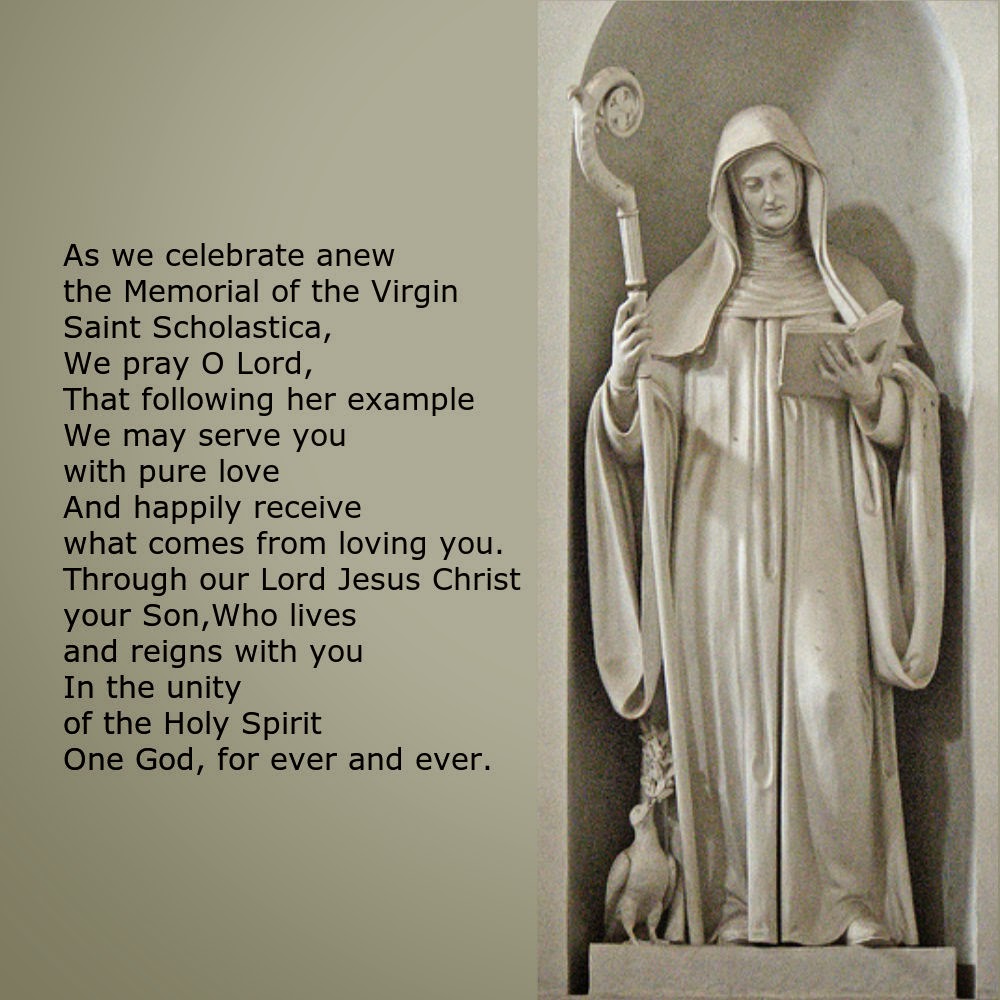 St. Scholastica - Give Us This Day