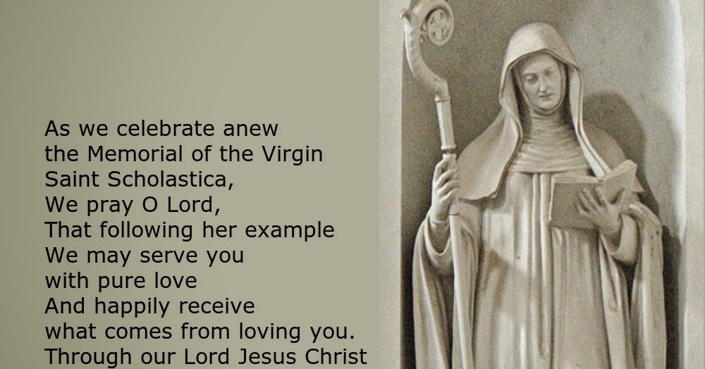 Today's Saint (February 10): Scholastica, Virgin