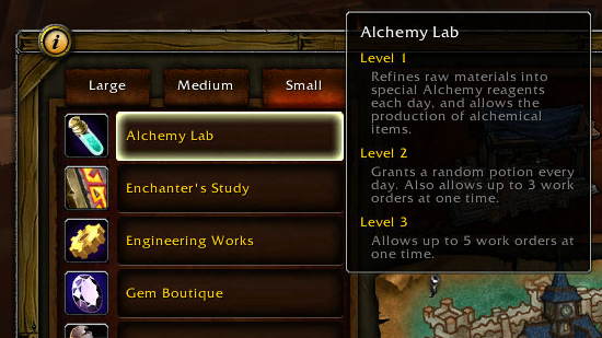 details on all twenty garrison buildings in the warlords beta engineering works level 2