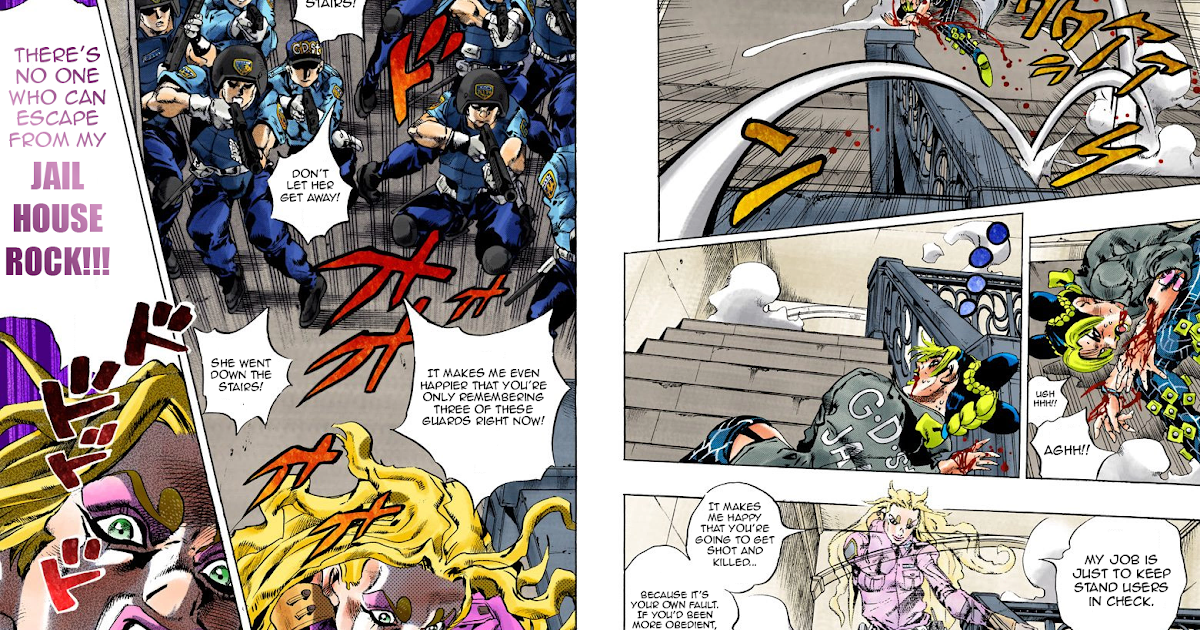 JoJo's Colored Adventure Team Jail House Lock! Part 6