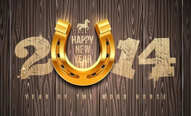 Happy New Year 2014 Wood Horse, happy new year, 2014 year of wood horse, word of wisdom, speed steadfast score