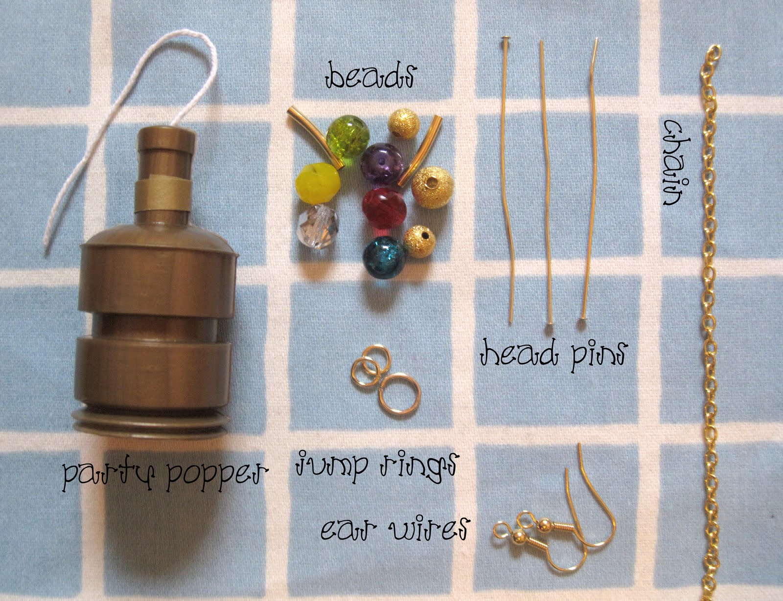 Vivid Please DIY How To Make Party Popper Earrings!